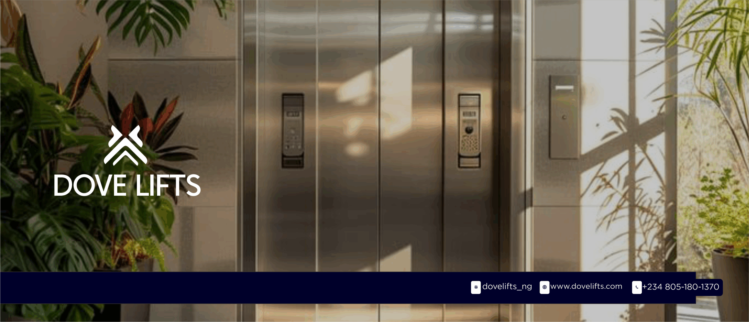 DOve Lifts COver page design 2